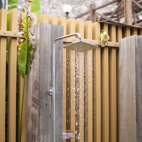 Cost of Outdoor Shower Plumbing in New Castle
