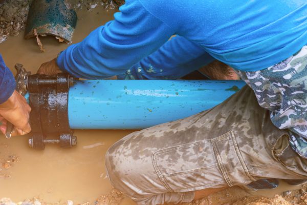 Cost of Underground Water Line Repair in New Castle