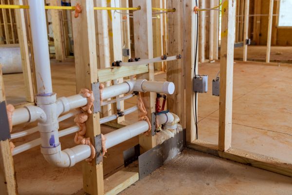 Cost of Rough Plumbing Installation in New Castle