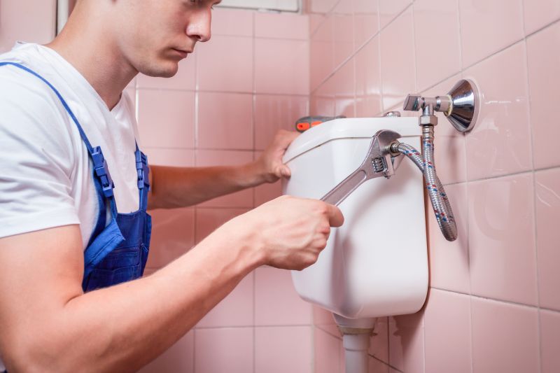Backed Up Toilet Repair