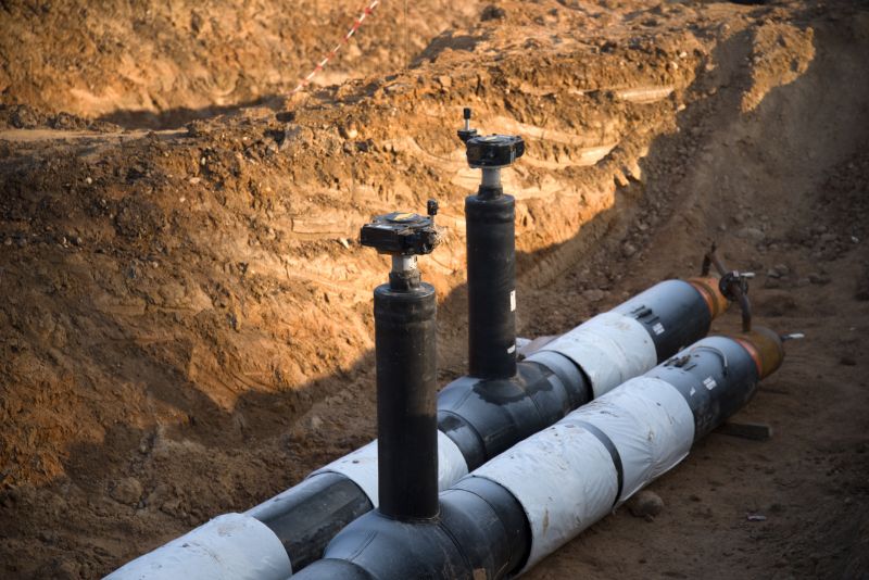 Main Water Line Installation detail