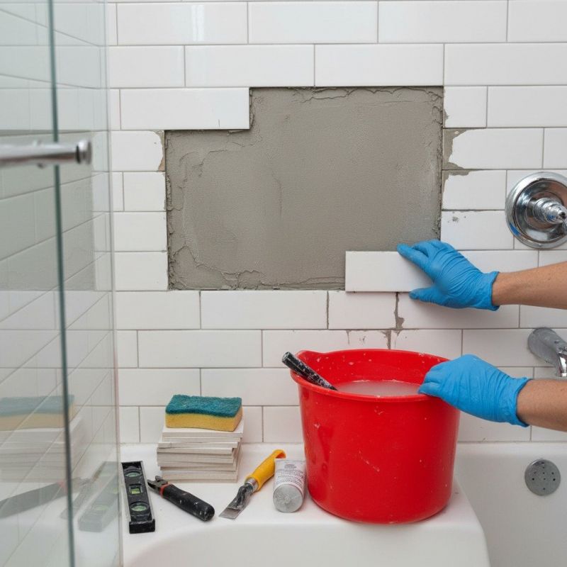 Shower Repair detail